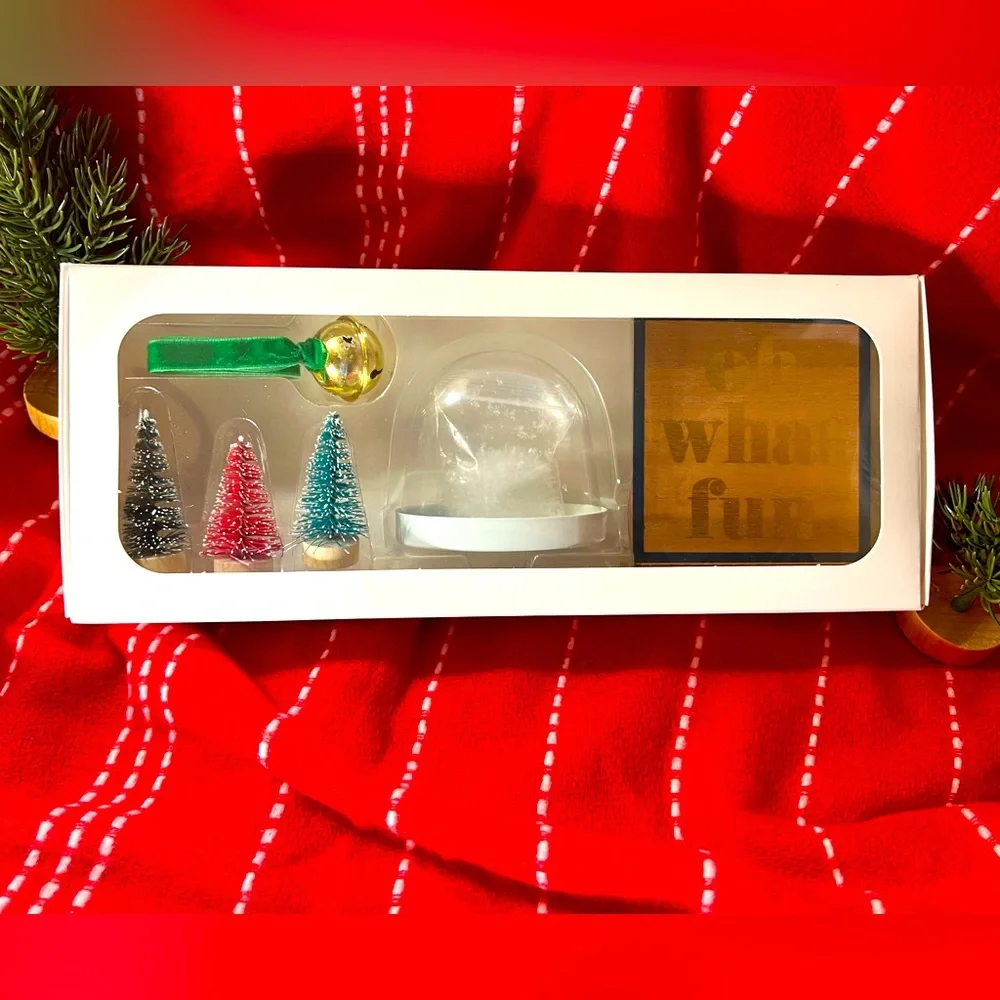 Target 🎯 “Snow-globe” 7 Count Tiered Tray Props